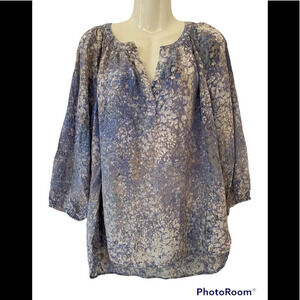 Cynthia Rowley 100% Silk Top